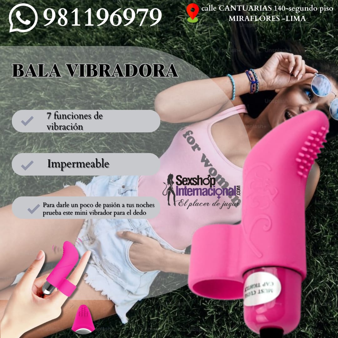 BALA VIBRADORA-DISCRETA-COMODA-ESTIMULADOR CLITORAL-SEXSHOP LIMA 971890151 